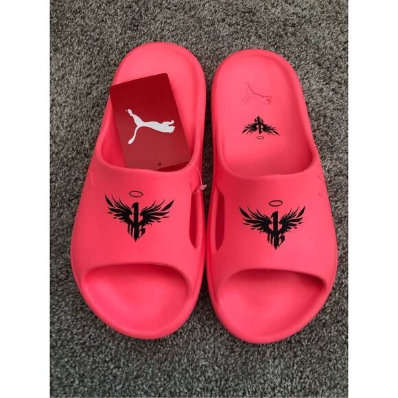 Puma Shibui Cat MB.02 Slides Sunset Glow Men's Size 10 - Picture 2 of 8